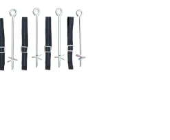 Ken Black Trampoline Tie Down Kit| Trampolines