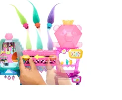 Ken Black Trolls 3 Band Together Mount Rageous Playset with Queen Poppy Doll| Dolls & Dollhouses