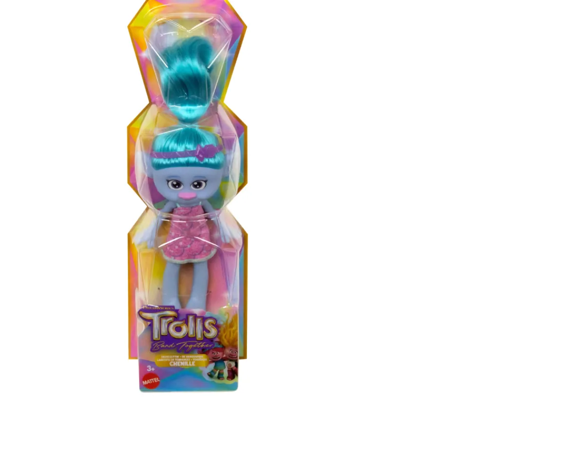 Ken Black Trolls 3 Band Together Trendsettin’ Chenille 20cm Doll| Dolls & Dollhouses