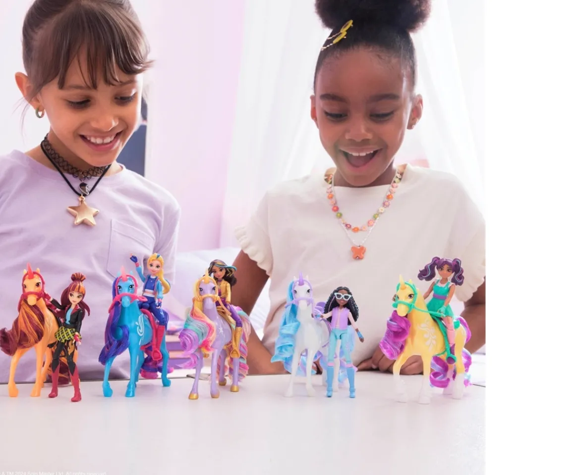 Ken Black Unicorn Academy Ava & Leaf Set| Dolls & Dollhouses