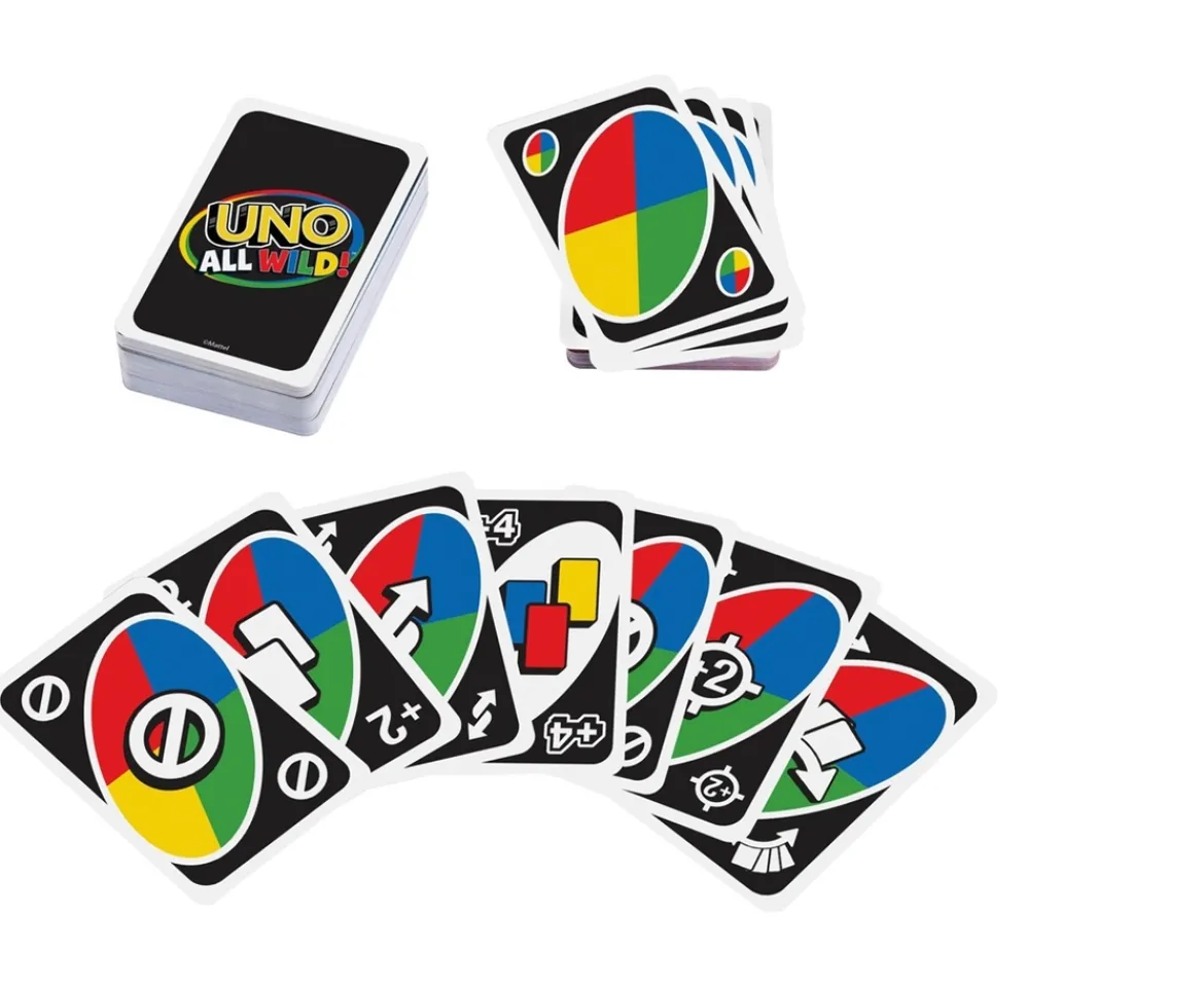 Ken Black UNO All Wild Card Game| Board Games