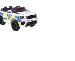 Ken Black 12V Police Car With RC| Electric Ride Ons