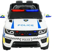 Ken Black 12V Police Car With RC| Electric Ride Ons