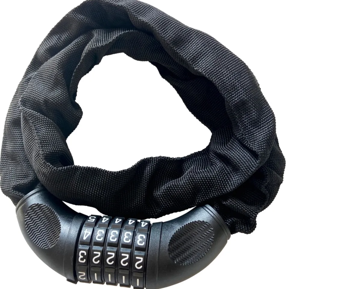 Ken Black Verve 5 Digit Combination Chain Bike Lock| Bikes & Bike Accessories