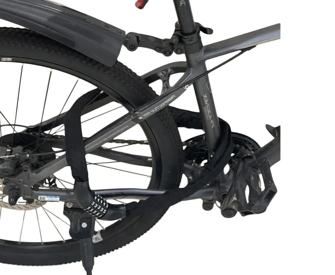 Ken Black Verve 5 Digit Combination Chain Bike Lock| Bikes & Bike Accessories