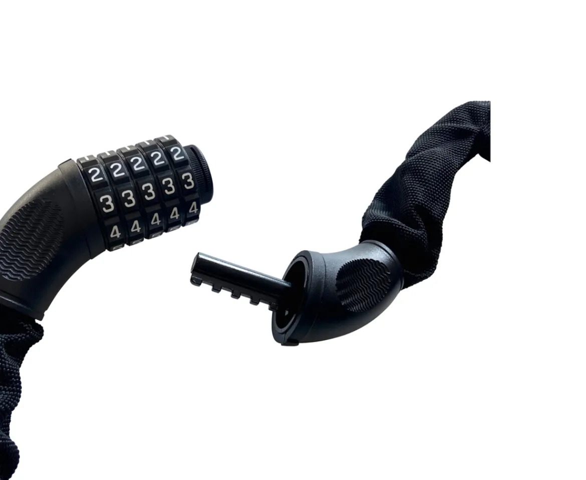 Ken Black Verve 5 Digit Combination Chain Bike Lock| Bikes & Bike Accessories