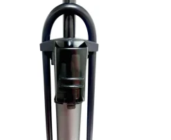 Ken Black Verve Steel Floor Pump with Gauge| Bikes & Bike Accessories