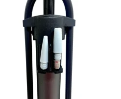 Ken Black Verve Steel Floor Pump with Gauge| Bikes & Bike Accessories