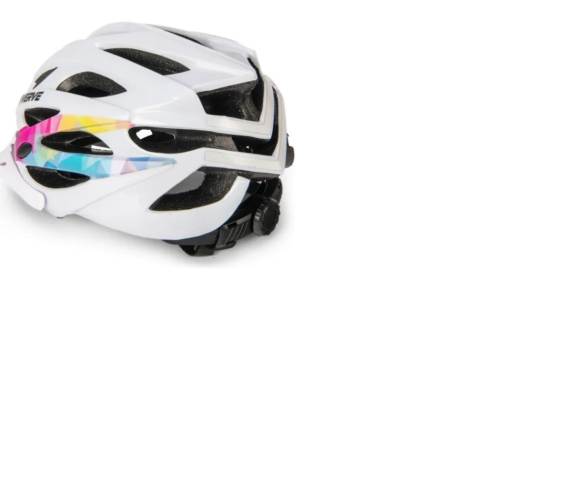 Ken Black Verve White Helmet (Size 56-58cm)| Bikes & Bike Accessories