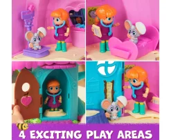 Ken Black Vida the Vet, Vet Clinic, Treehouse Playset with Action figures, Dollhouse Furniture and Accessories| Preschool & Electronic Learning