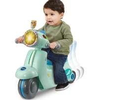 Ken Black VTech 2-in-1 Ride & Balance Scooter| Vtech|Pedal & Foot To Floor Ride Ons