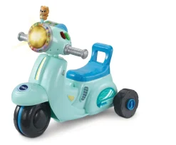 Ken Black VTech 2-in-1 Ride & Balance Scooter| Vtech|Pedal & Foot To Floor Ride Ons