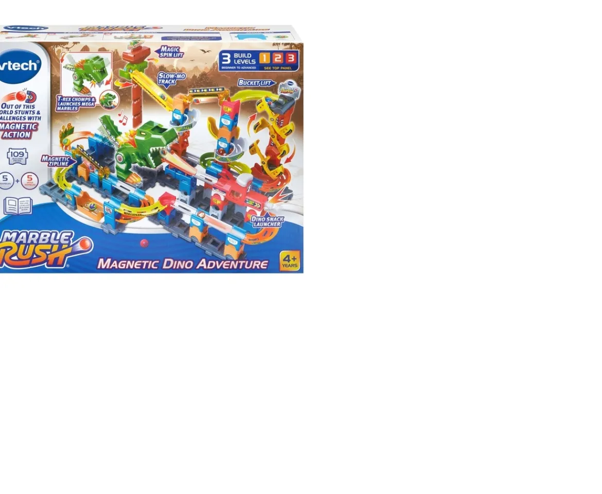 Ken Black Vtech Marble Rush Magnetic Dino Adventure| Board Games