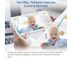 Ken Black VTech RM5766HD 5" Smart Pan & Tilt Monitor| Baby Monitors