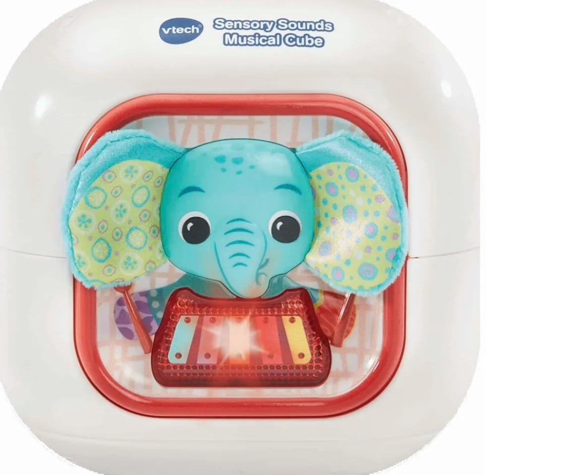Ken Black VTech Sensory Sounds Musical Cube| Vtech|Preschool & Electronic Learning
