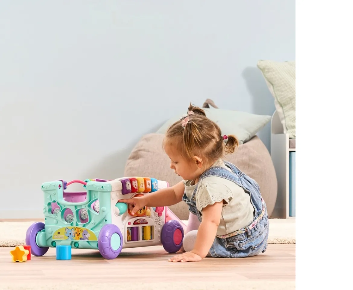Ken Black VTech Sort & Discover Activity Wagon Pink| Vtech|Preschool & Electronic Learning