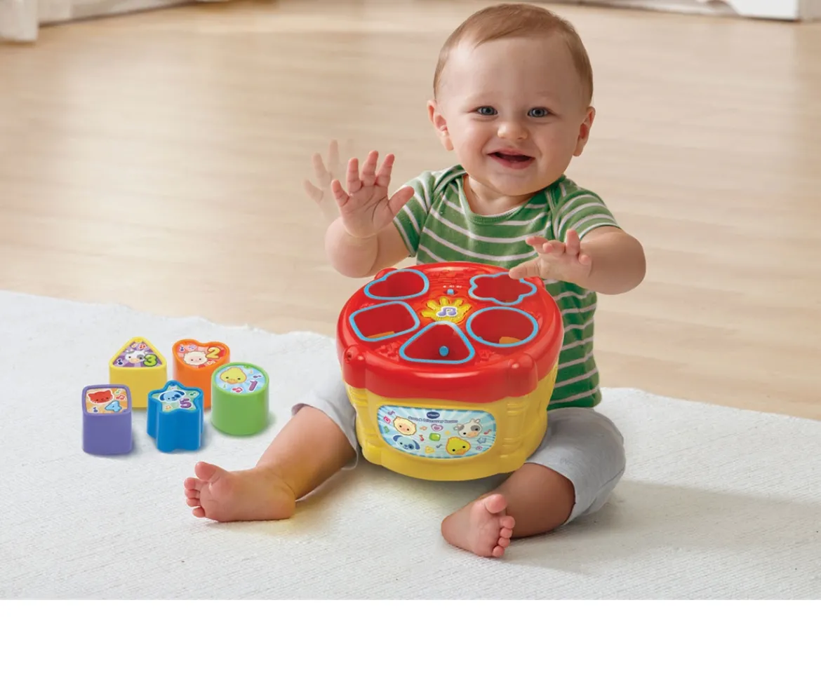 Ken Black VTech Sort and Discover Drum| Vtech|Preschool & Electronic Learning
