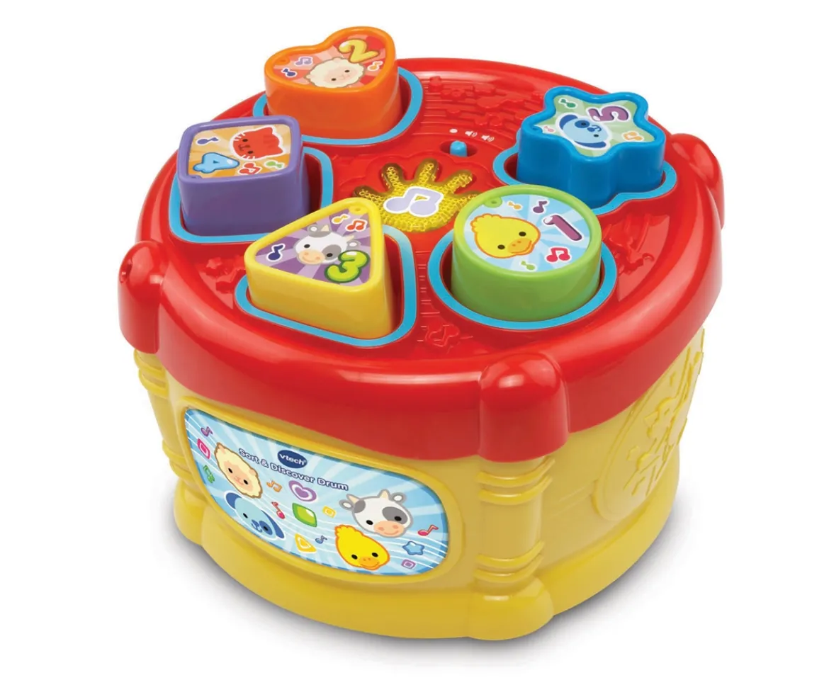 Ken Black VTech Sort and Discover Drum| Vtech|Preschool & Electronic Learning
