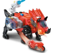 Ken Black VTech Switch & Go Dinos Hero the Triceratops| Vtech|Action Figures & Playsets
