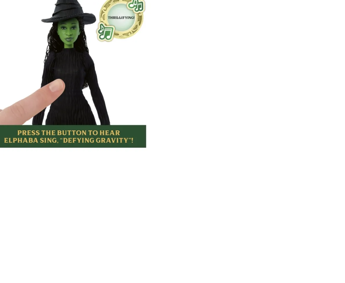Ken Black Wicked 30cm Singing Elphaba Fashion Doll| Dolls & Dollhouses