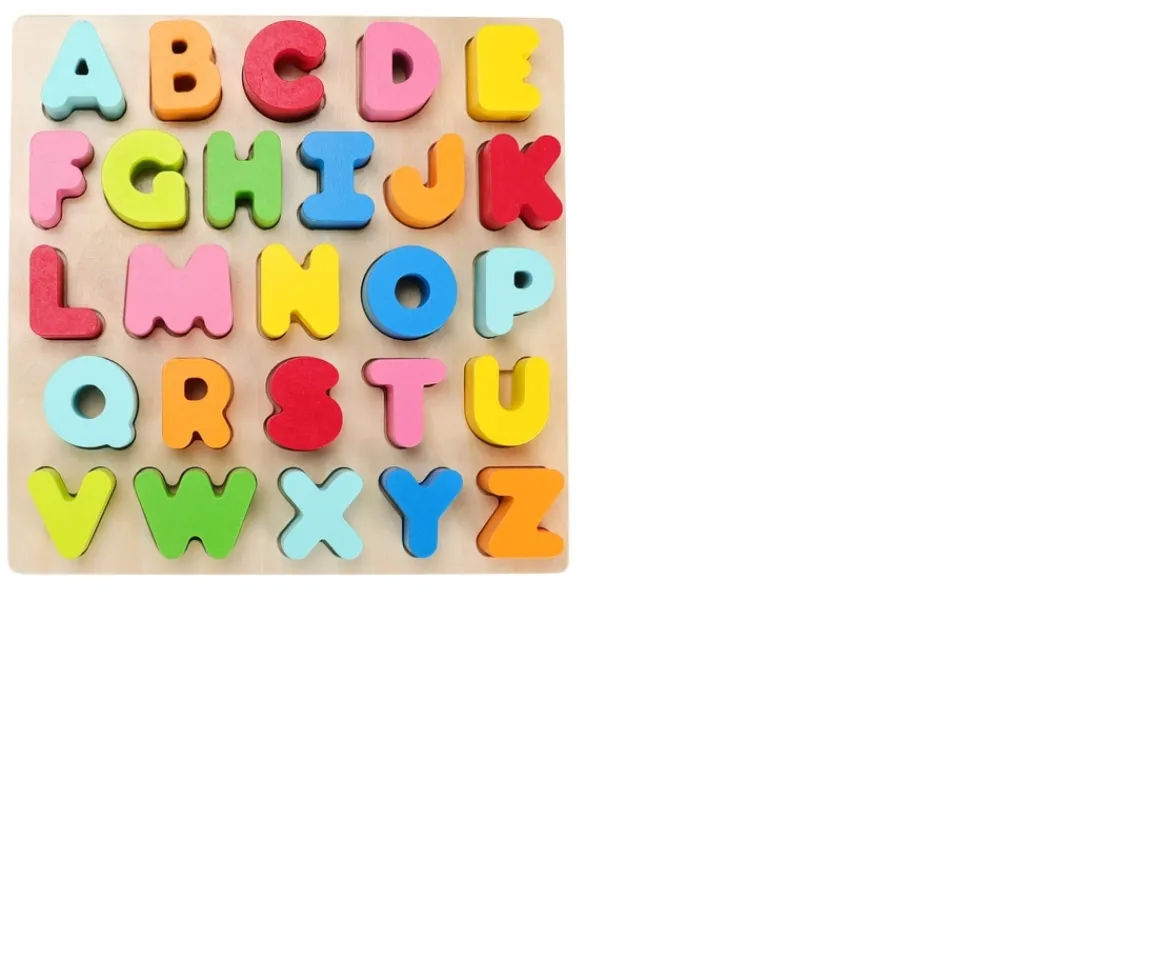 Ken Black Wooden Alphabet Puzzle| Wooden Toys|Preschool & Electronic Learning