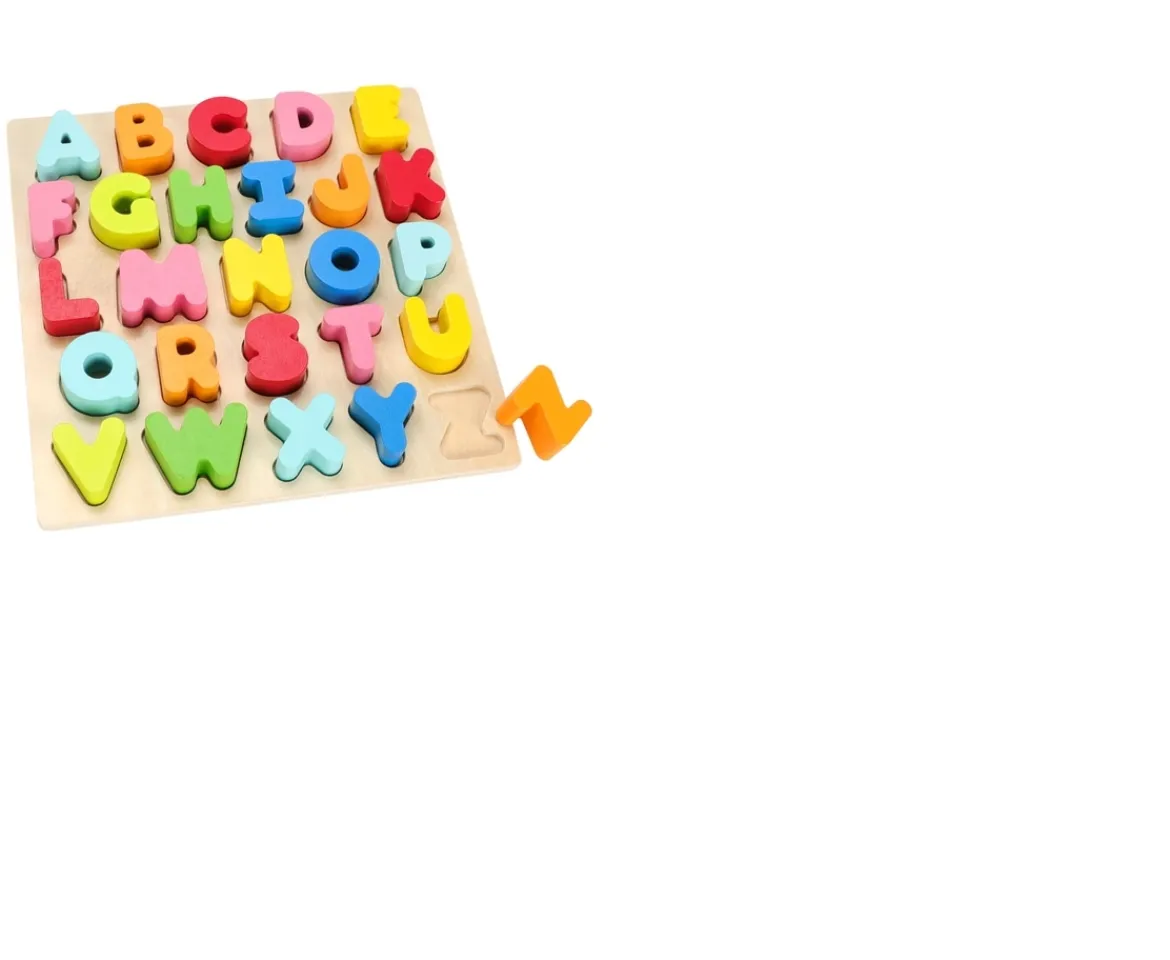 Ken Black Wooden Alphabet Puzzle| Wooden Toys|Preschool & Electronic Learning
