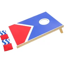 Ken Black Wooden Cornhole Board with Bean Bags| Garden Games