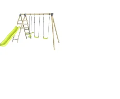 Ken Black Wooden Play Centre| Swings & Slides