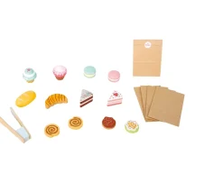 Ken Black Wooden Table Top Bakery Shop with Accessories| Imaginative Play|Wooden Toys