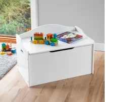Ken Black Wooden Toy Box White| Toys & Gifts