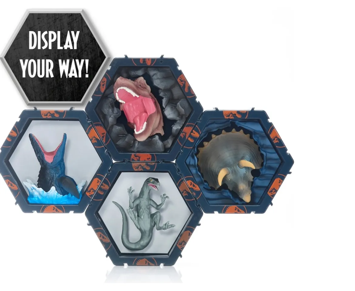 Ken Black Wow! Pods Jurassic World Triceratops| Action Figures & Playsets
