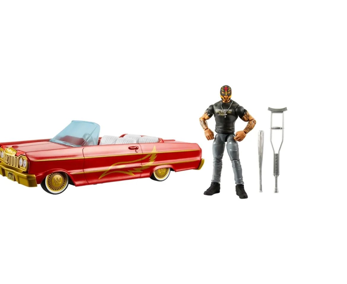 Ken Black WWE Lucha Low Rider Vehicle| Action Figures & Playsets