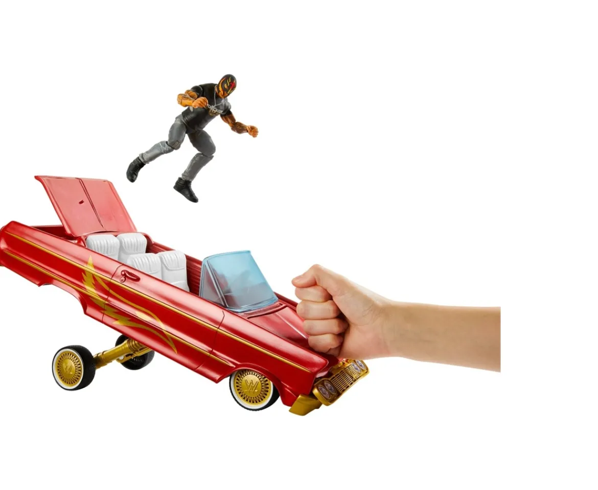 Ken Black WWE Lucha Low Rider Vehicle| Action Figures & Playsets
