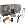 Ken Black WWE Wrekkin Nxt War Games W/Fig Bundle| Action Figures & Playsets