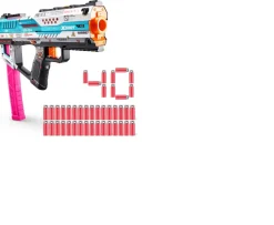 Ken Black X-SHOT by ZURU Skins Pro Series Fury-X Blaster with 40 Darts| Action Figures & Playsets