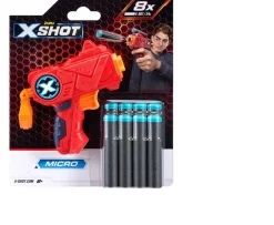 Ken Black X-Shot Excel Micro Blaster (8 Darts) by ZURU| Action Figures & Playsets