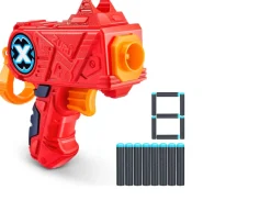 Ken Black X-Shot Excel Micro Blaster (8 Darts) by ZURU| Action Figures & Playsets