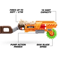 Ken Black XSHOT Insanity Horrorfire Doomsday Blaster 16 Darts by Zuru| Action Figures & Playsets