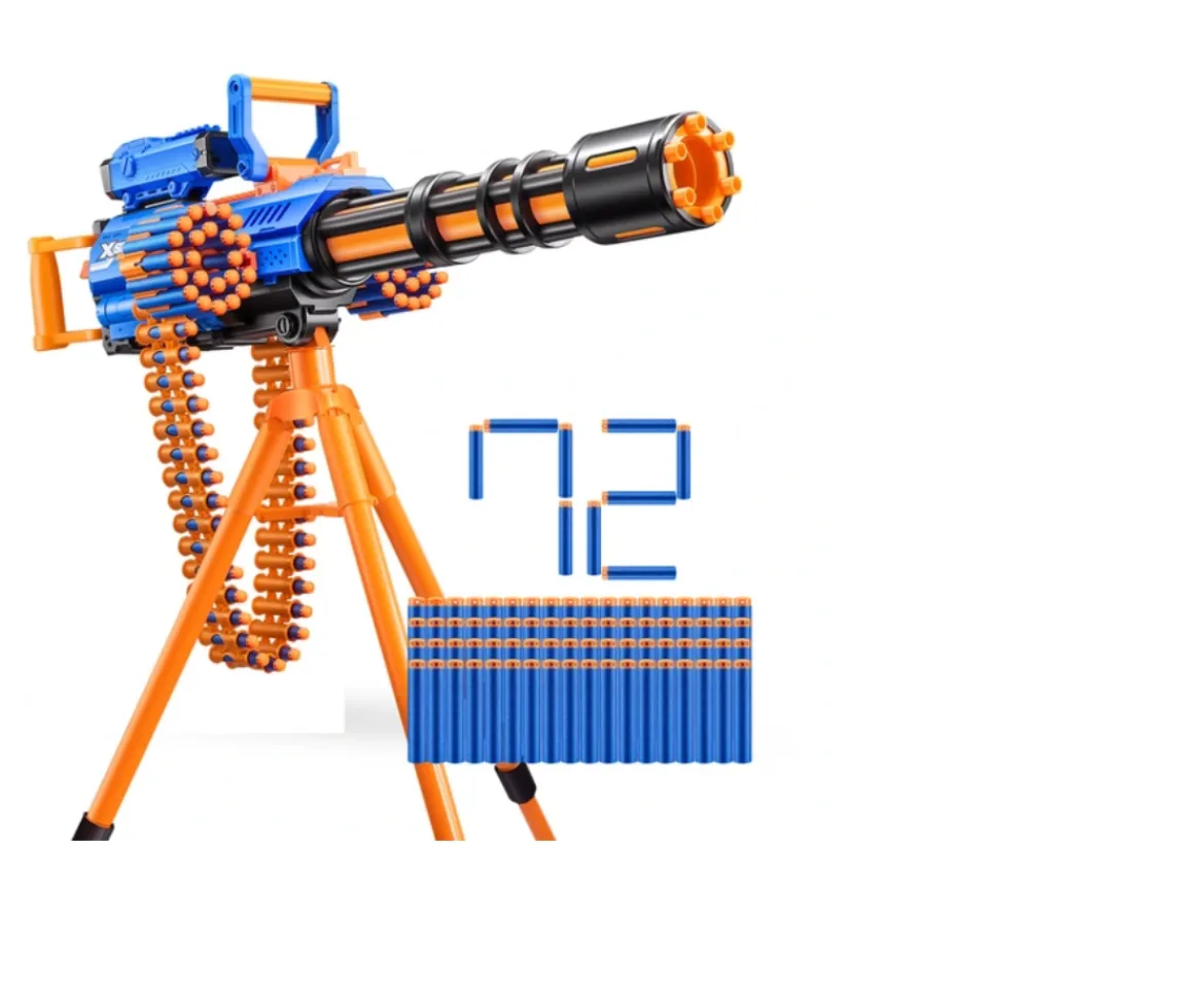 Ken Black X-Shot Insanity Motorized Rage Fire 72 Darts by ZURU| Building & Vehicle Toys