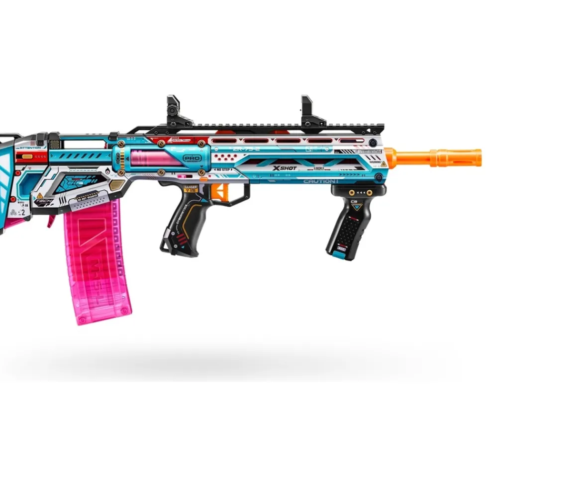 Ken Black XSHOT SKINS Pro Performance Long Shot Blaster 40 Darts by ZURU| Action Figures & Playsets