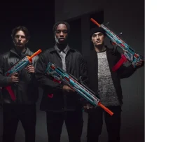 Ken Black XSHOT SKINS Pro Performance Long Shot Blaster 40 Darts by ZURU| Action Figures & Playsets