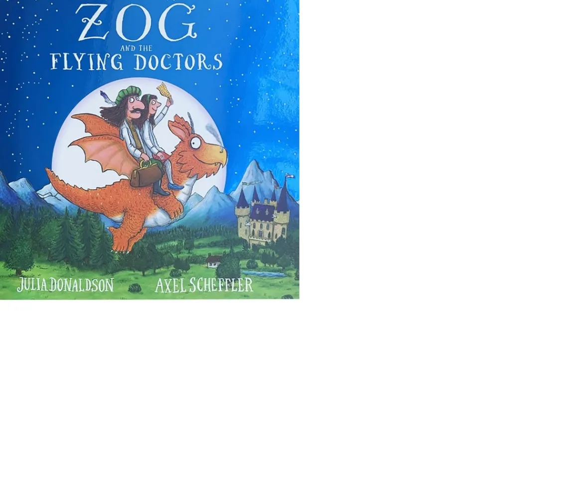 Ken Black Zog and the Flying Doctors Paperback Book by Julia Donaldson| Books